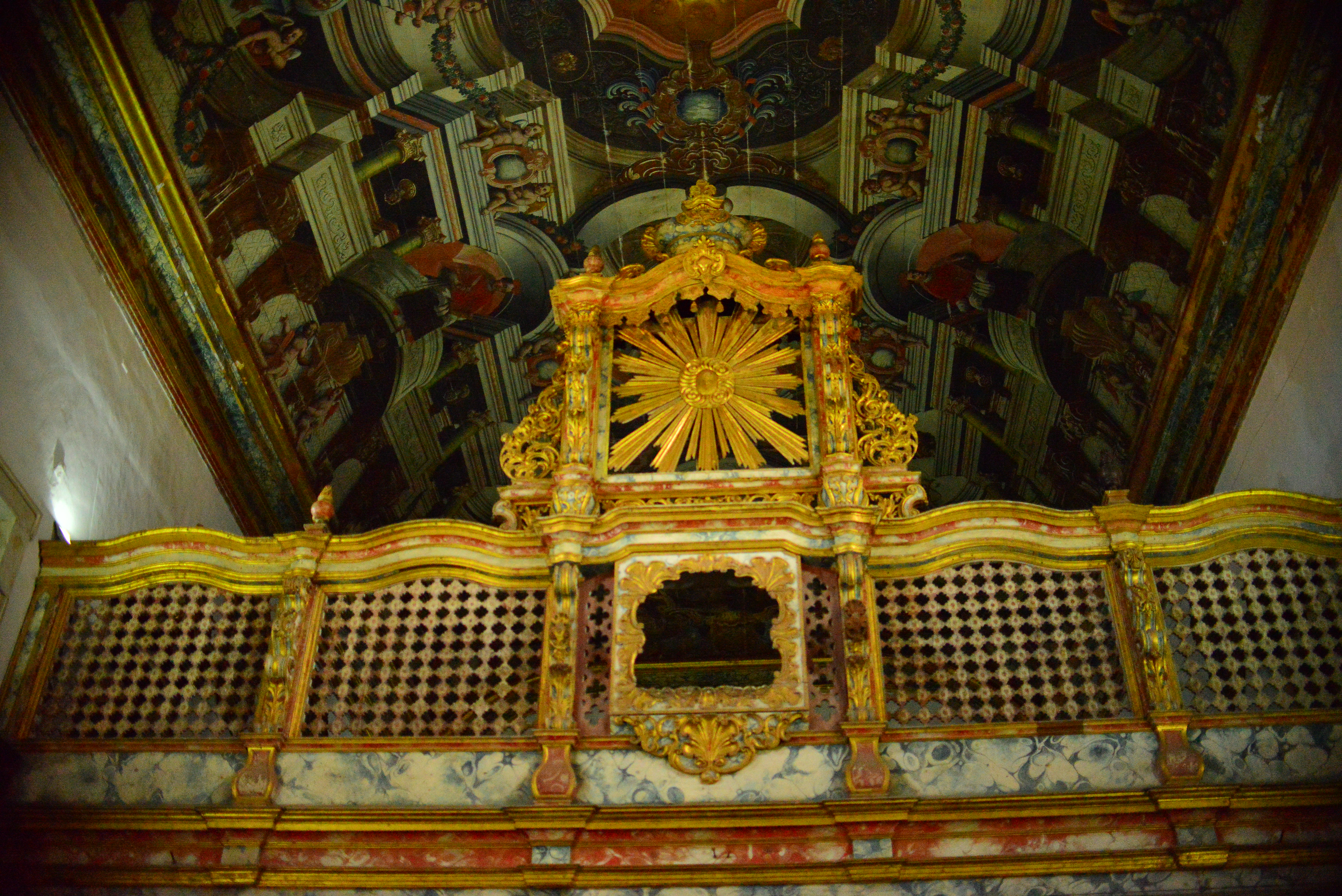 Interior histórico do Centro Cultural São Francisco